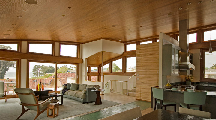 Teak windows and trim